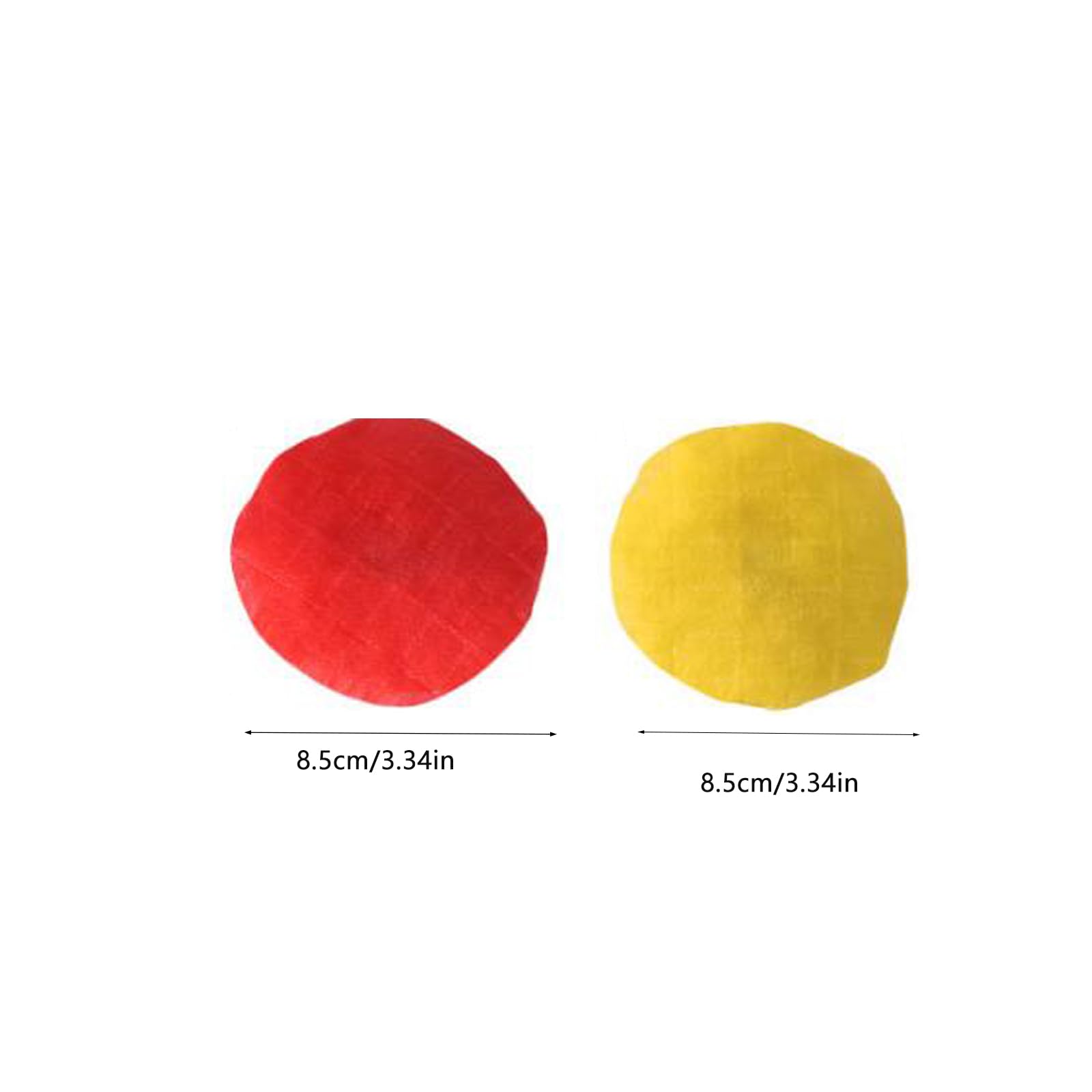 200 Pezzi Copri Microfono, Usa e Getta in Tessuto Non Tessuto per Microfono, Adatto per Karaoke, Spettacoli Teatrali, Ktv, Ecc. (Giallo E Rosso)