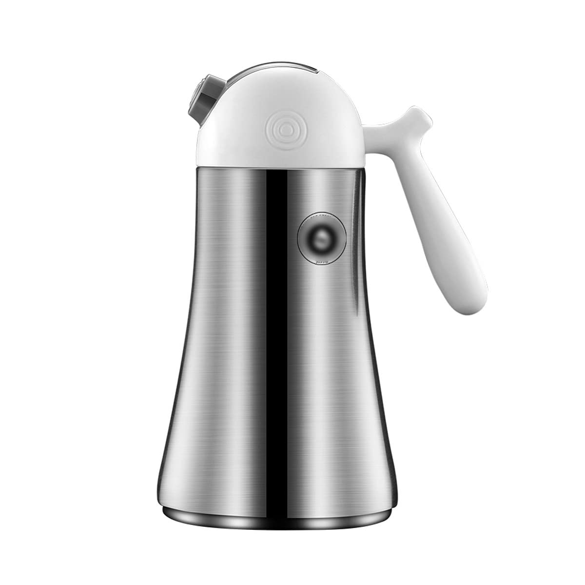 Botella dispensadora de vinagre de aceite, contenedor de salsa abatible automático de acero inoxidable para aceite de oliva, aceite de cocina, vinagre y salsa de soja