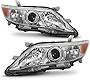 ACANII - For Replacement US Built Model 2010-2011 Toyota Camry Projector Headlights Headlamps Driver + Passenger Side