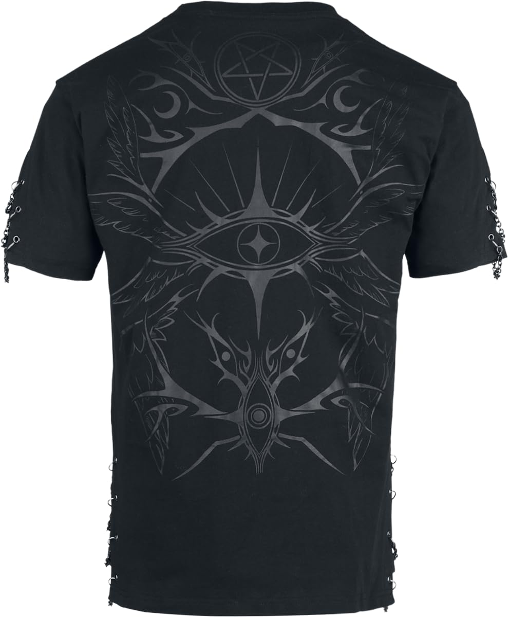 Gothicana by EMP Hombre Camiseta The Void Negro