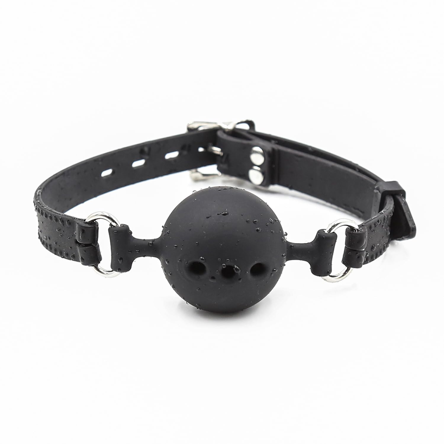 Silicone Breathable Ball Gag for Adult Bondage Restraints Sex Play