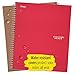 Five Star Spiral Notebook Plus Study App, 1 Subject, College Ruled Paper, 100 Sheets, 8-1/2