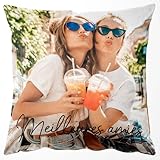 🌈MATÉRIEL DE QUALITÉ : La housses de coussin est faite de velours de haute qualité pour bébé, 100% fibre de polyester, plus douce, durable et confortable. Les photos sont imprimées sur les deux faces pour des couleurs vibrantes. Facile à nettoyer, lavable en machine séparément à l'eau froide et à basse température.