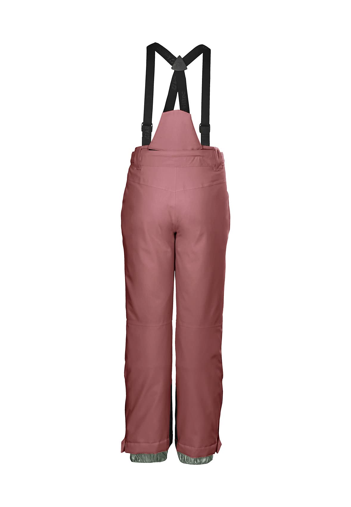 Killtec Ksw 77 Grls Ski Pnts - Pantalones de esquí con Peto Desmontable, paranieves y protección de Bordes Niñas