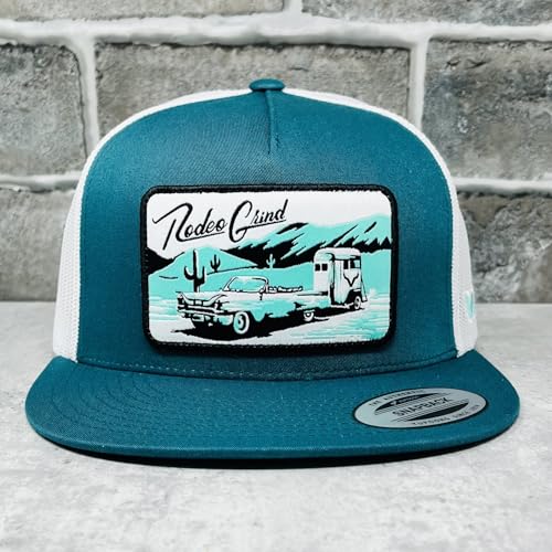 Image of Vexil American Rancher Adjustable Snapback Western Lifestyle Rodeo Southwest Inspired Meshback Hat