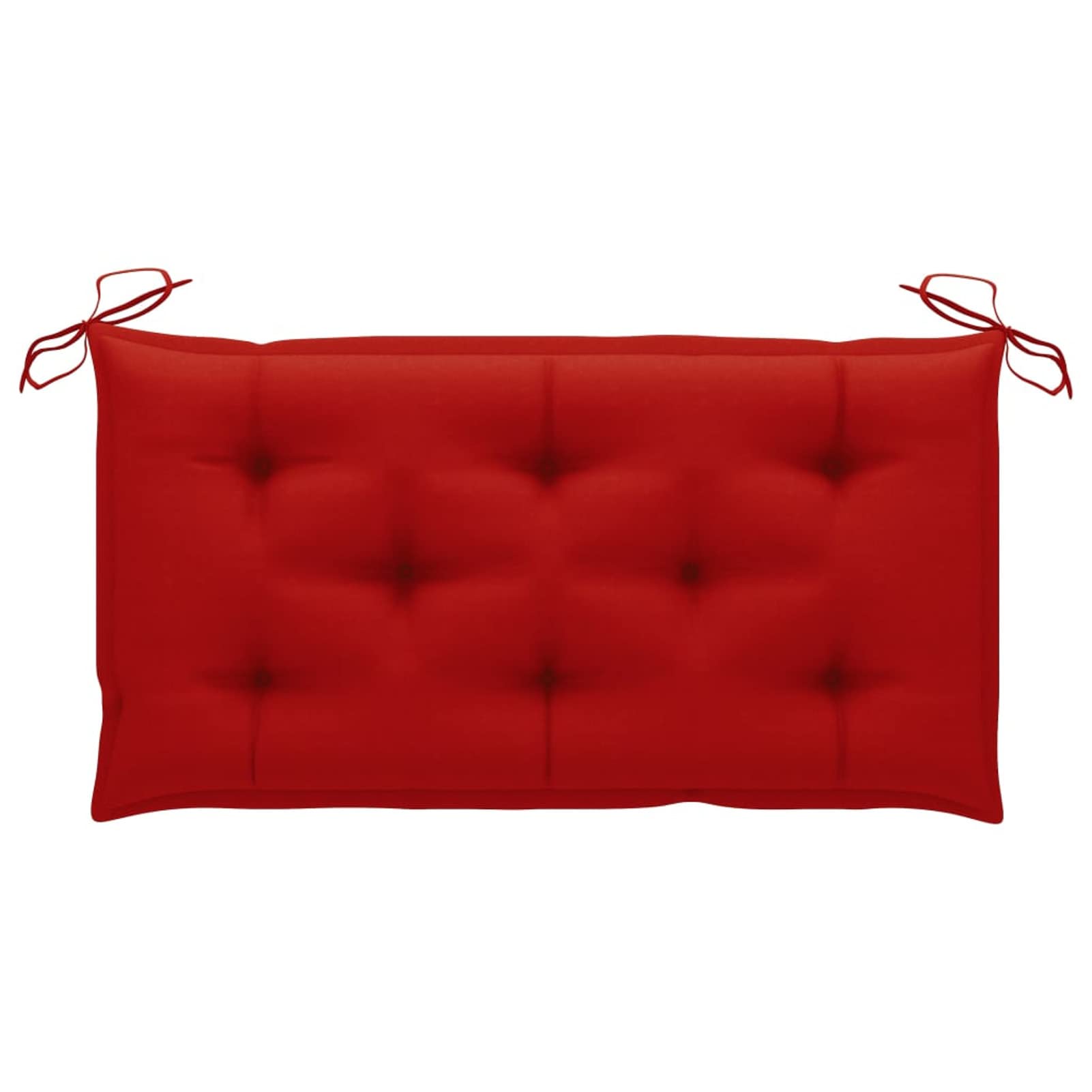 Gecheer Dondolo Hollywood con foglie di palma, cuscino da giardino a 2 posti, altalena da giardino, altalena, 35 x 99 x 202 cm (larghezza x profondità x altezza) in bambù, metallo