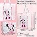 Imagen de Get Trend Disney Minnie Mouse Bolso de Playa Mujer Adolescente Bolsa de Verano con Neceser Pequeño Viajes Accesorios para Mujer