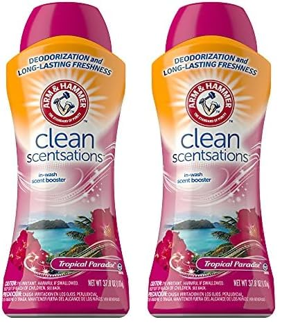 Arm & Hammer In-Wash Scent Booster, Tropical Paradise, 37.8 Ounce...