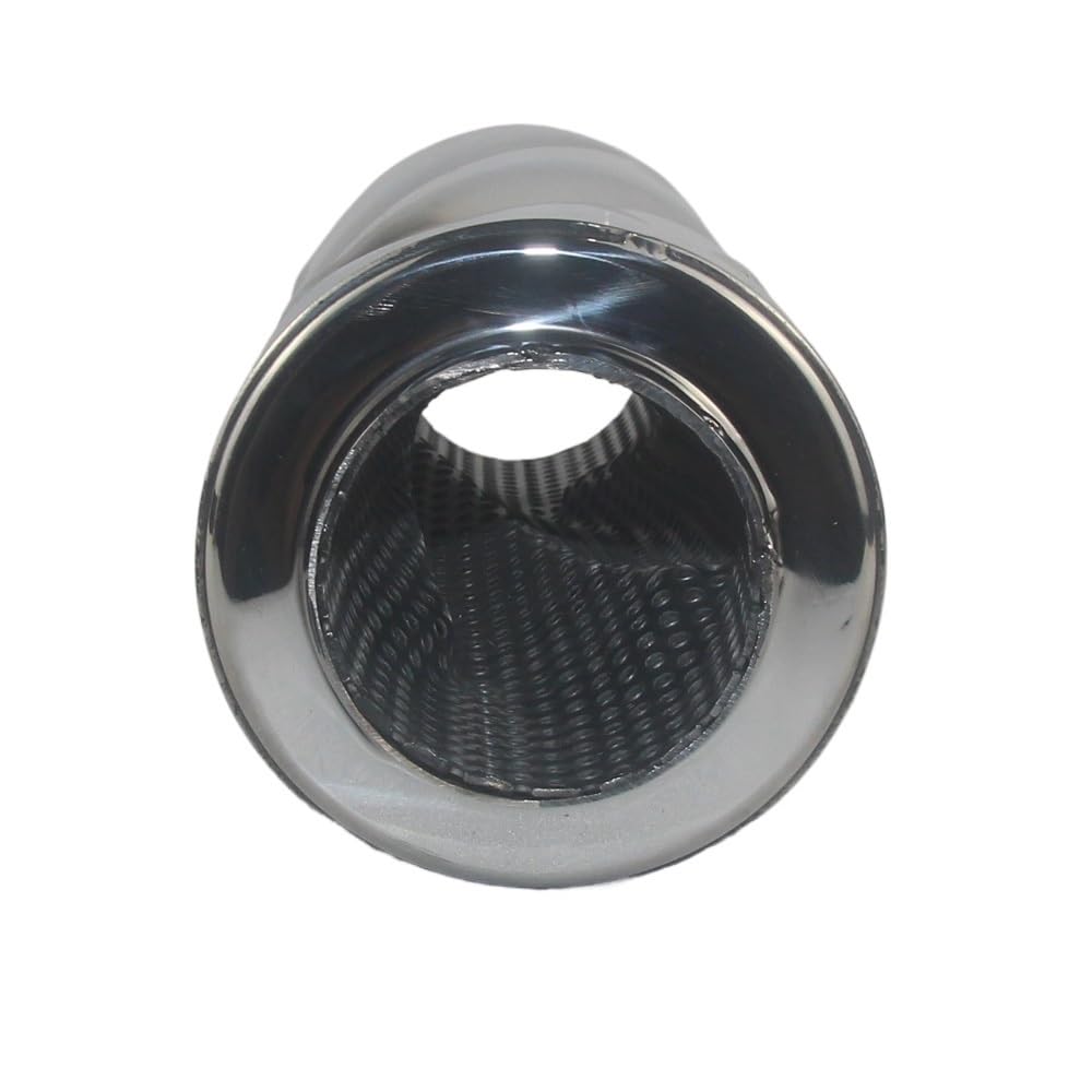 rura wydechowa stalowy wąż Przedłużenie rury wydechowej samochodu | Rura wydechowa ze stali nierdzewnej Tłumik wydechowy samochodu Spiralna rura wydechowa(63mm)