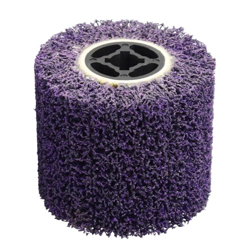 Rocaris 36 Grit 4.5"×4" Abrasive Drawing Polishing Burnishing Wheels