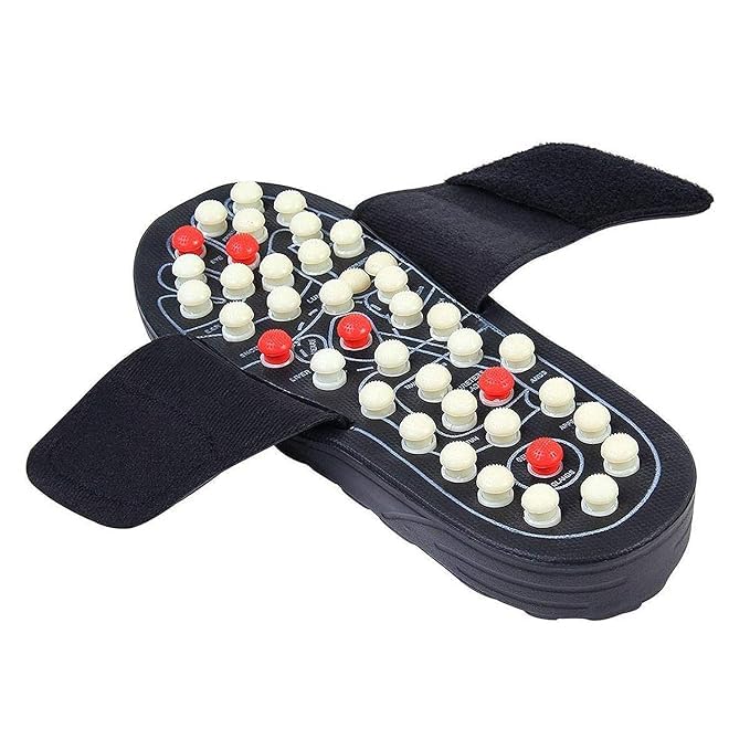 Yoga Padukaa |Acupressure and Magnetic Therapy Slippers|Foot Massager Slipper|Full Body Blood Circulation Footwear |Leg Relaxer Sandals for Men & Women (9)