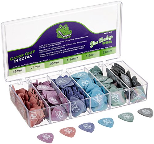 Dunlop 4170 Boîte de 360 Médiators - Les Beatles, Paul McCartney, John Lennon, RIngo Starr, George Harrison Dunlop 4170 Boîte de 360 Médiators