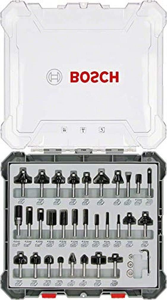 Bosch Professional 2607017475 30Piece Wood Bit Set for 8mm Shank