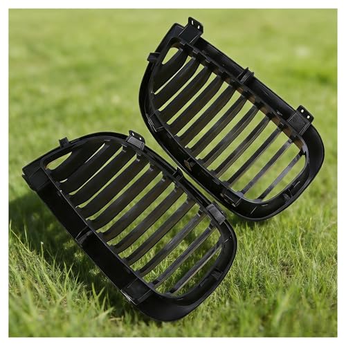 Grille calandre avant Gloss Black pour BMW E87 E81 Série 1 2004-2007 pre-facelift - 7
