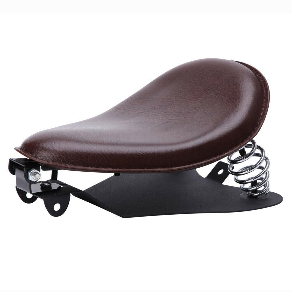 Asiento individual con resorte para moto V-Star base de PU resistente 6