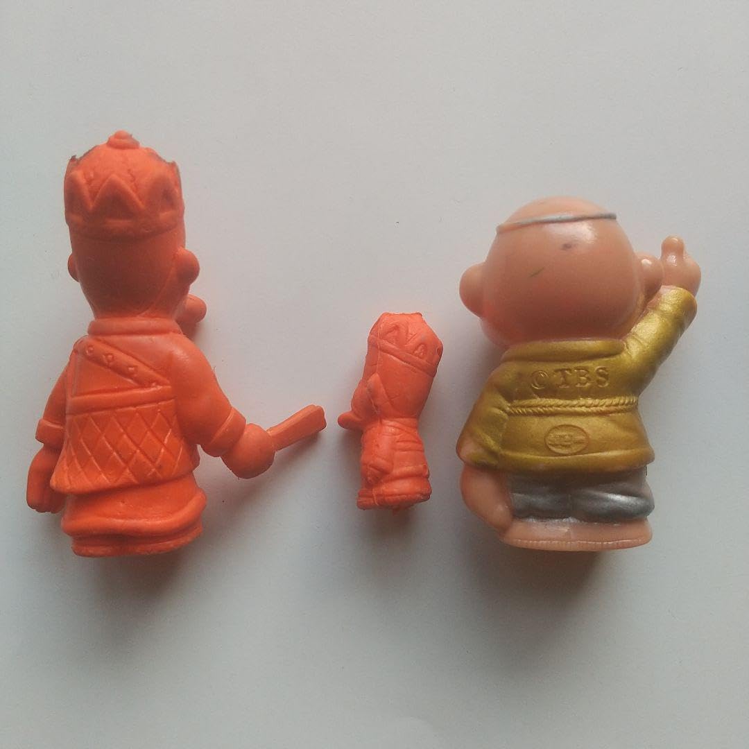 高木ブー 猪八戒 指人形 いかりや長介 三蔵法師 飛べ孫悟空ソフビ4体