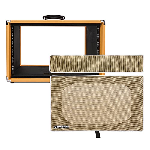 image for Sound Town Vintage 6U Amp Rack Case, 12.5
