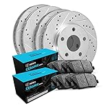 R1 Concepts Bremsen und Rotoren vorne hinten | Bremsbeläge vorne hinten | Bremsrotoren und Bremsbeläge | Keramik-Bremsbeläge und Rotoren WGWN2-31010