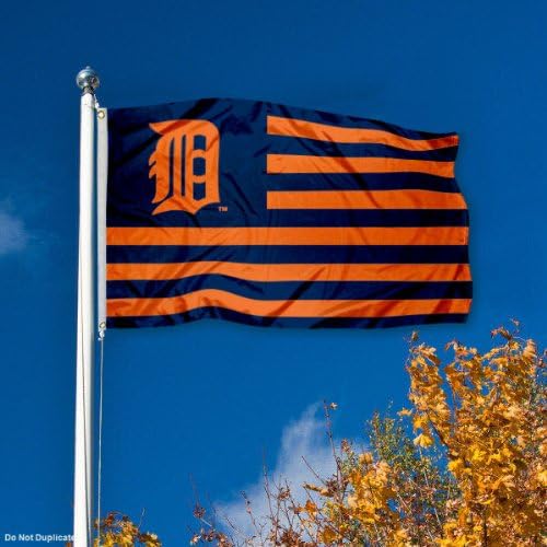 Detroit Tigers Nation Flag 3x5 Banner - Image 3