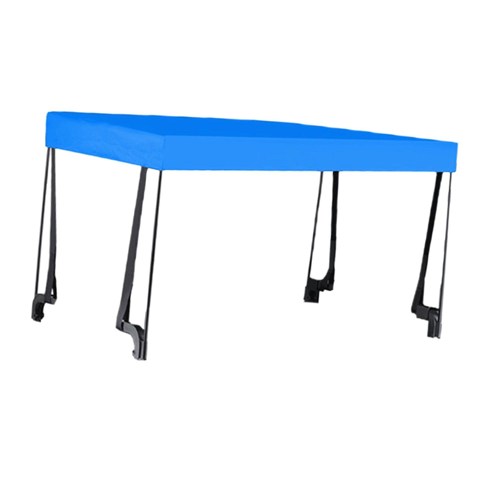 Awning Canopy Portable Wagon Sun Shade Cover for 8inch Camping Carts Camping blue