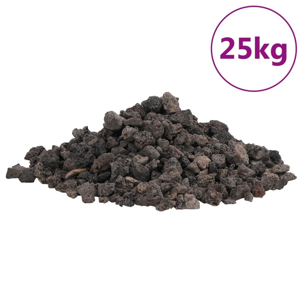 INLIFE Lavagranulat 25 kg Schwarz 1-2 cm,Tier- & Haustierbedarf,Haustierbedarf,Aquaristik,Aquariumdekoration,Schwarz,25.9 KG,155318