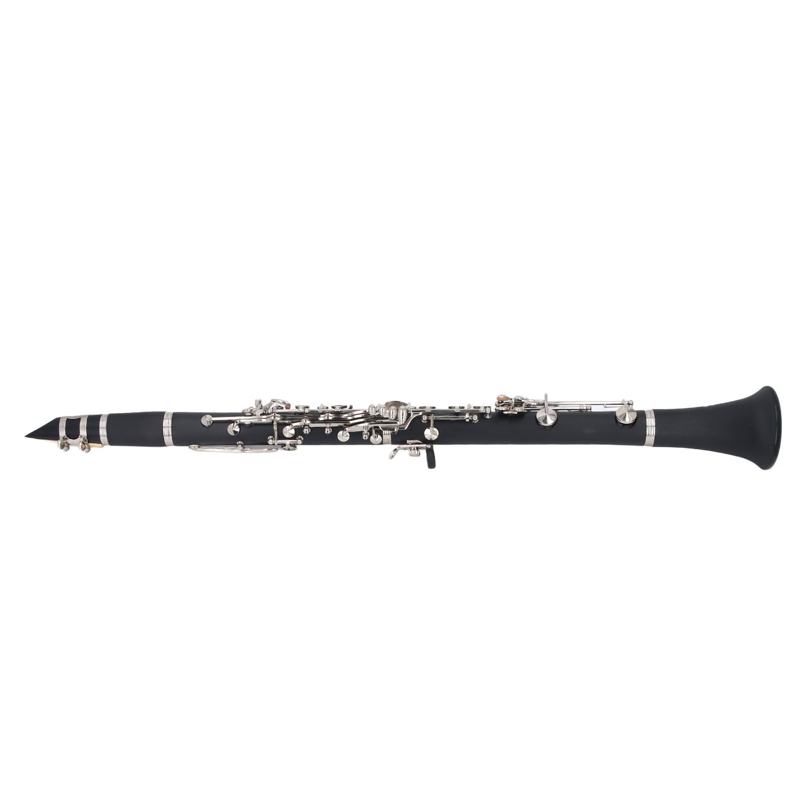 Alomejor Clarinetto in Sib, Strumento Professionale in Plastica Ingegneristica a 17 Tasti per Principianti e Studenti, Perfetto per Musicisti Classici e Jazz