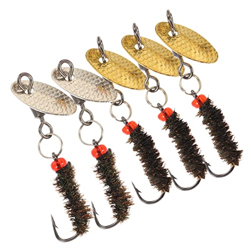 Leurres de poisson de mer VANZACK avec crochet à mouche pivotant en inox