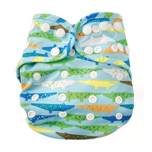 Bumkins Cloth Diaper Cover, Crocs