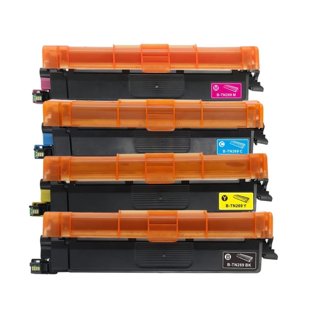 Toner TN269 Compatible Color Toner Cartridge TN269 Compatible for Brother HL-L3220CDW L3220CDW L3240CDW L3280CDW DCP-L3520CDW DCP-L3560CDW ,MFC-L3760CDW Printers Pack of -4, CMYK-image-23