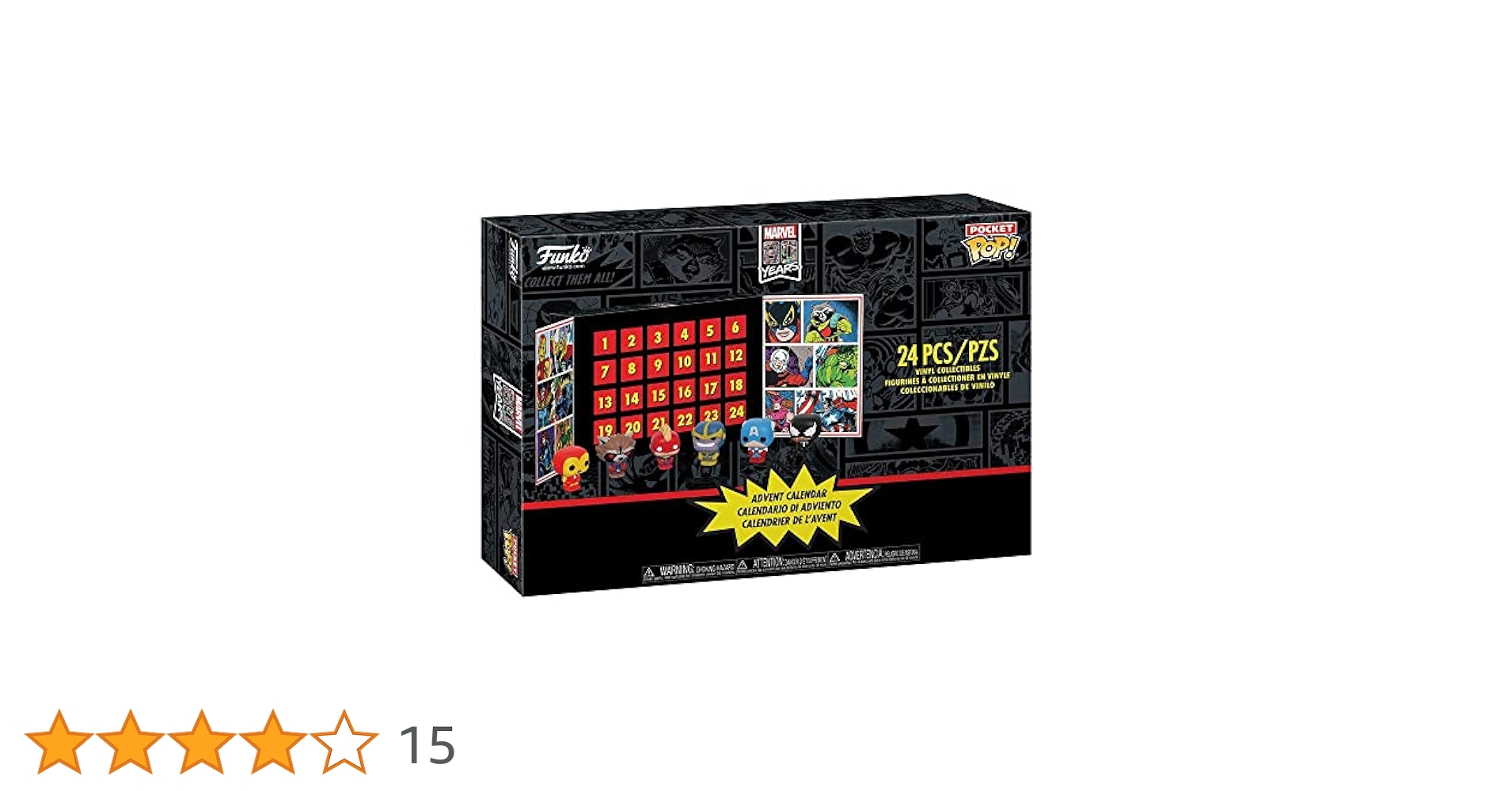 Amazon.co.jp: POP! Advent Calendar Marvel 80th ポップ