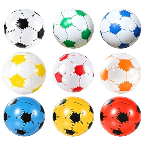 Ballon de football gonflable pour fête de piscine et jeux de plein air