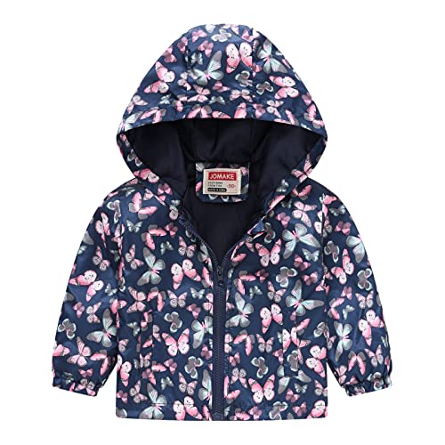 Betadog Kids Boys Girls Fleece Lined Windbreaker Jacket Fashion Prints Hoodie for Fall Winter Boys' Snow Jacket