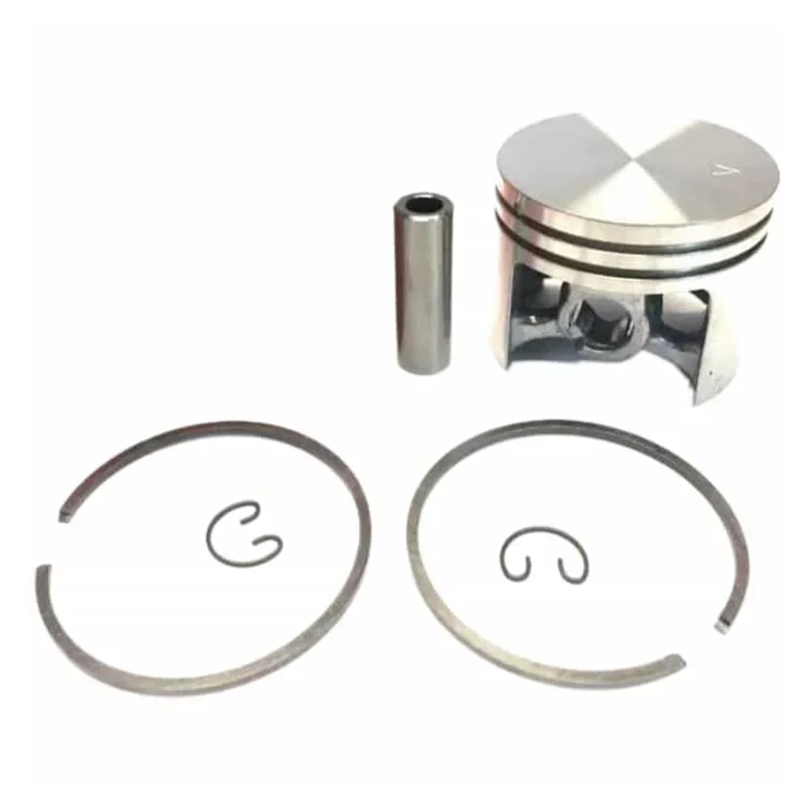 115 Cylinder Piston Kit 44mm Compatible For Dolmar 111 115i Ps43 Ps52 Chainsaws(2 RINGS PER LOT)