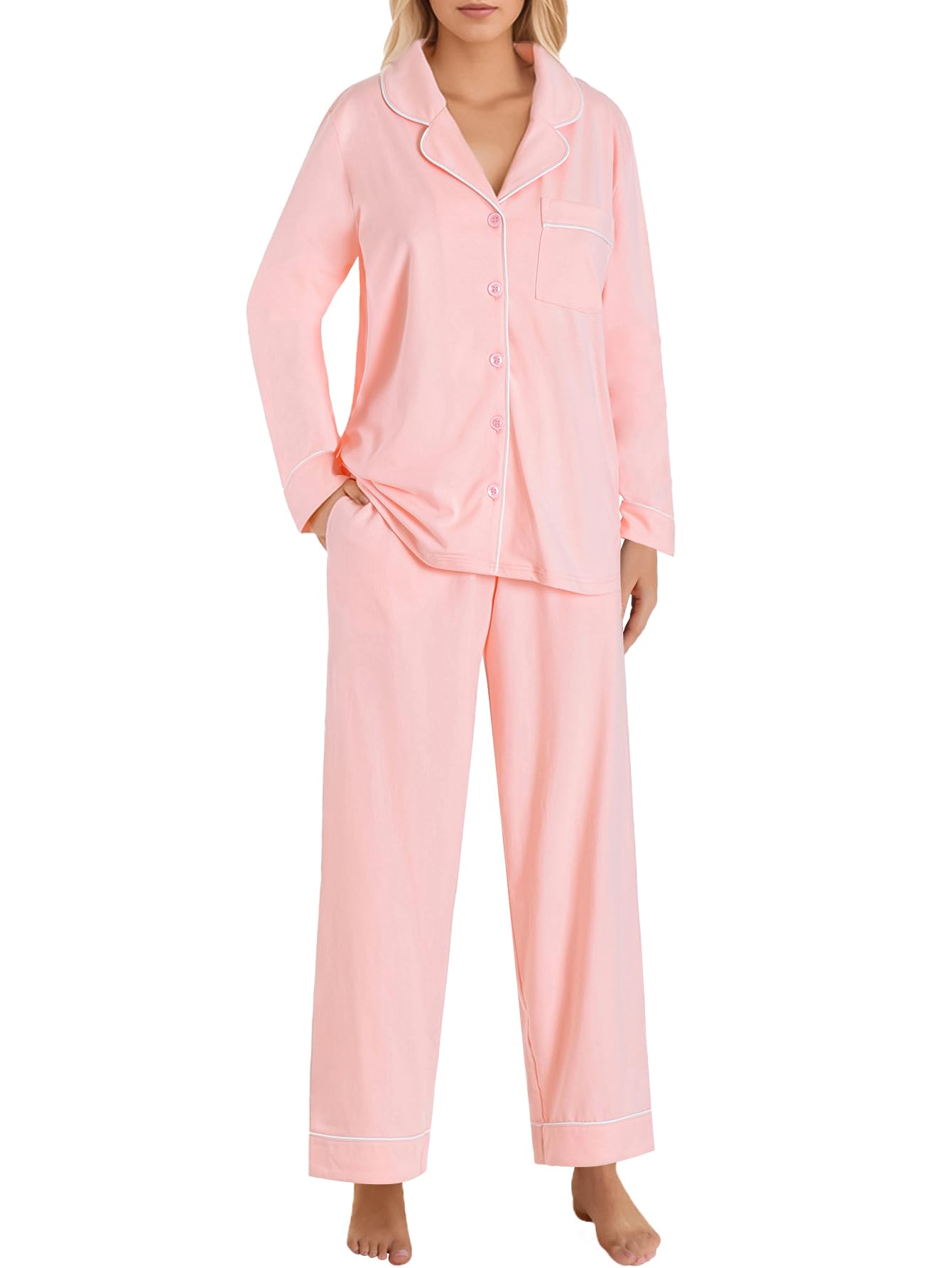 Latuza Button Down Pajama Set