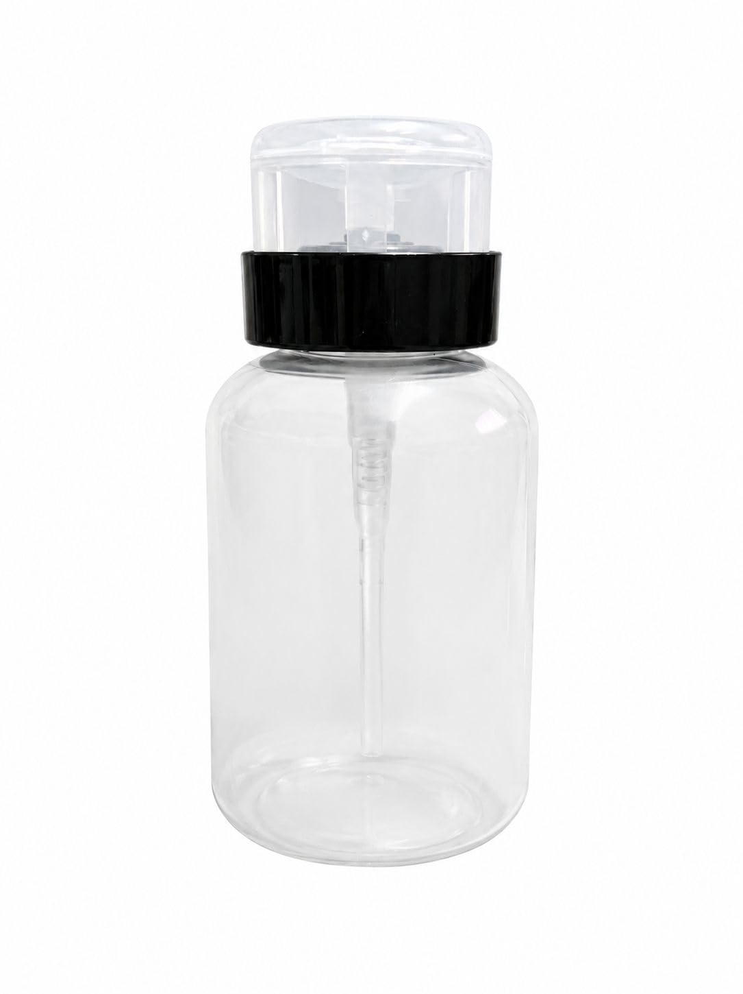 Nail Polish Remover Pump Dispenser Bottle, Leak Proof Push Down Empty Bottle for Acetone, Nail Polish Remover & Liquid Cleanser, Refillable Pump Container for Nail Art, Makeup, Salon & Home Use (PACK OF 1)-image-2