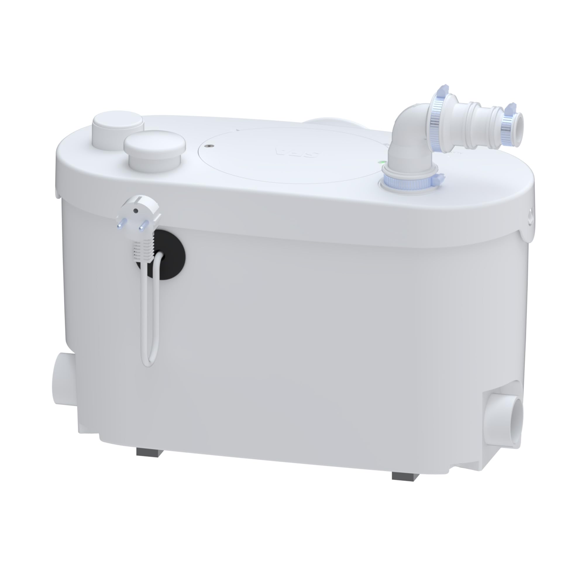 SFA - Sanibroyeur Silencieux (46 dB) Sanipro XR Up - Broyeur WC pour Salle de Bain Complète - Installation et Maintenance Facilitées - 43,2 x 23,9 x 31,9 cm - 400W - Made in France