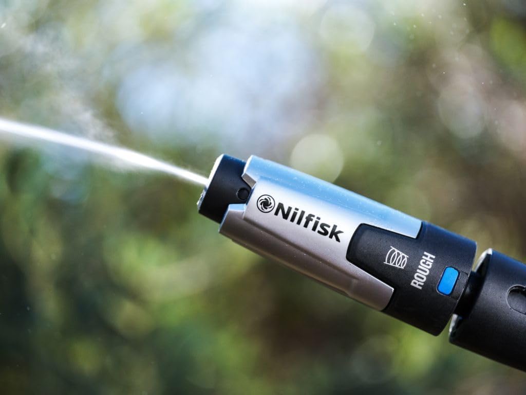 NILFISK Premium 200-15 Garden Nettoyeur Haute Pression 200 Bar, Tuyau de 15 m, pour Nettoyeur de Surface Power Patio