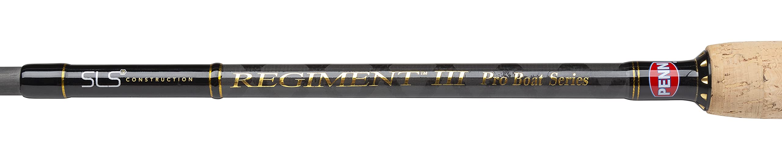 Penn Regiment III Pro Bootsrute – Meeresangelrute mit Korkgriff – Wrack- und Riffangeln – Seeaal, Dorsch, Barsch, Seelachs