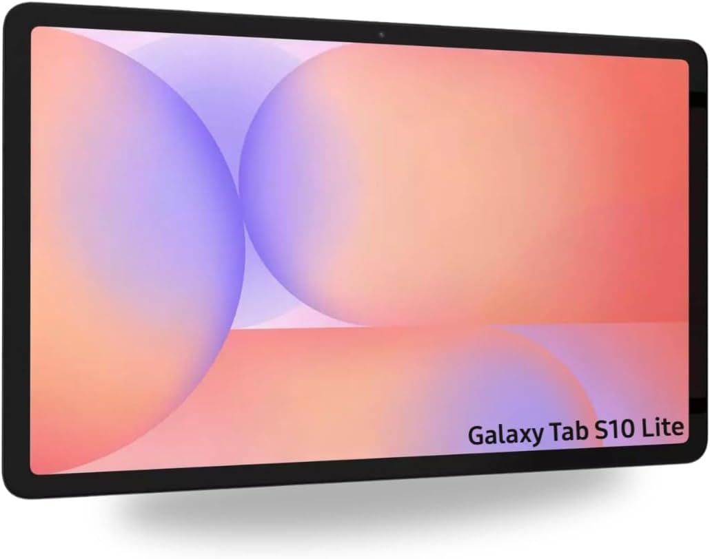 Galaxy Tab S10 Lite with S-Pen | 128GB, 6GB RAM, Wi-Fi Only | 10.9” 90Hz LCD, Android 15 WiFi 6 Tablet, All Day Battery | International Model X400 | 256GB SD Card Bundle, Gray