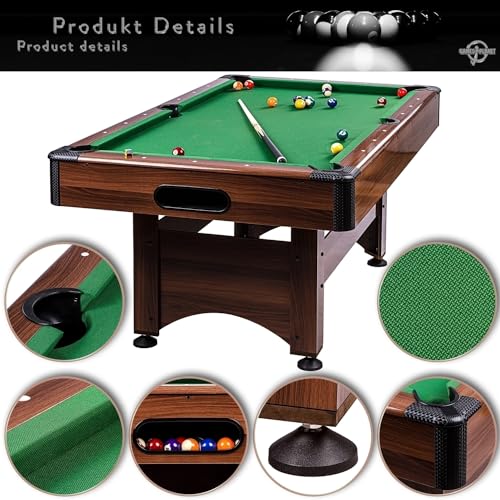 Billardtisch Games Planet 6 ft Trendline mit Zubehör