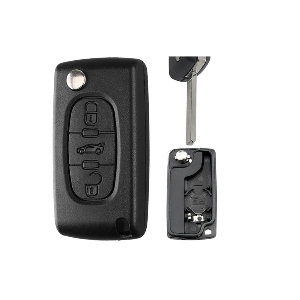 Guzzi Lemans COVER CHIAVE PER PEUGEOT GUSCIO SCOCCA 106,107,206,207,407,806 LAMA A PUNTA Casco Vintage Moto - Foto 7