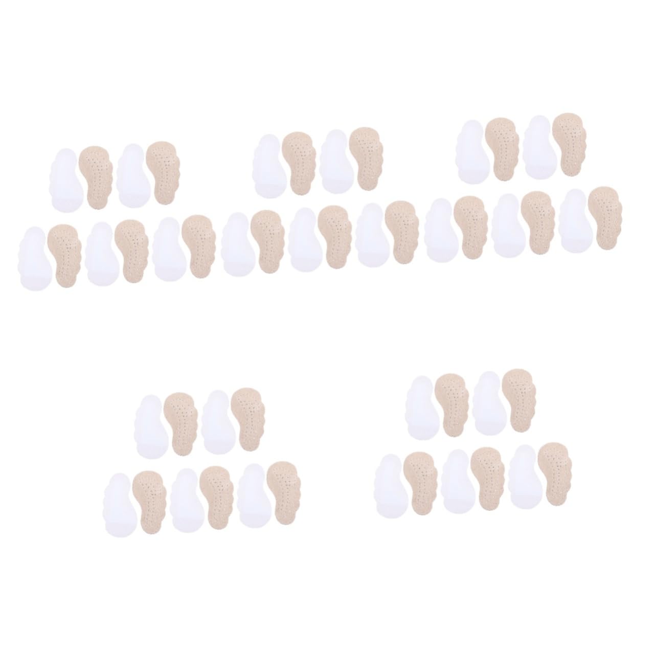 minkissy 25paare Antirutsch-schuheinlagen Für Damen Fersenpolster Fußkissen Für High Heels Ballerinas Und Sportschuhe Bequeme Selbstklebende Pads Für Optimalen Halt Und Komfort