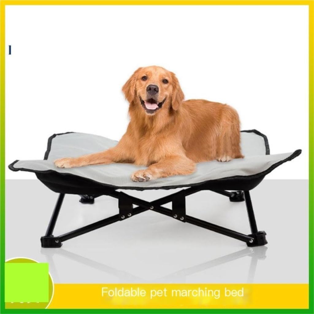 ペットベッド 折りたたみ式で設置不要の大型、中型、小型犬用キャンプ