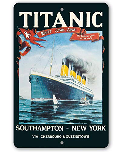 Metal Sign - Titanic Poster - Durable Metal Sign -