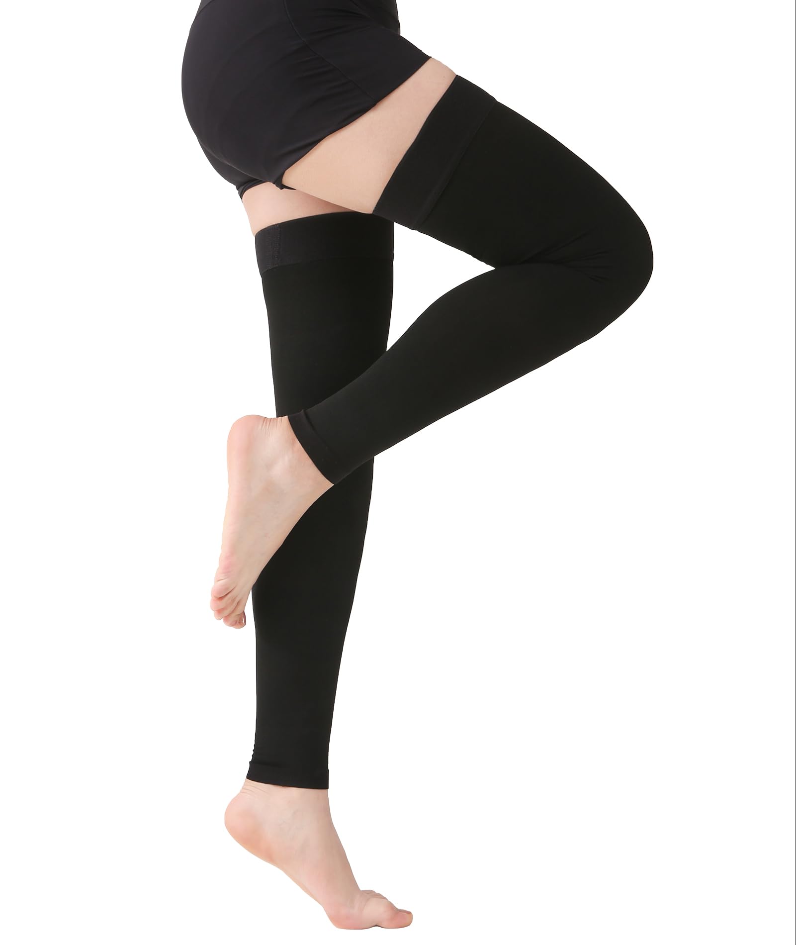 MGANG Thigh High Leg Sleeve 20-30 mmHg