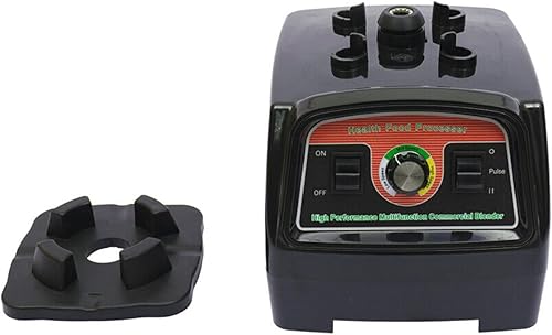 Miniatura 7 de Mezclador comercial 3.3HP 2800W, exprimidor de 1 galón para bebidas de cocina en el hogar, frutas, acero inoxidable, resistente, mezclador, máquina