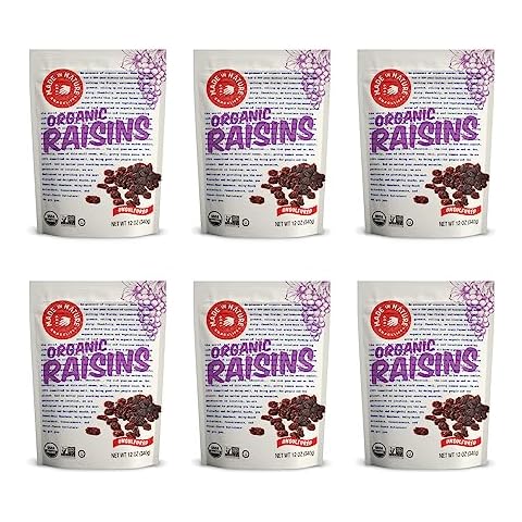 Made In Nature Organic Dried Raisins, 12 oz (Pack of 6) Cover