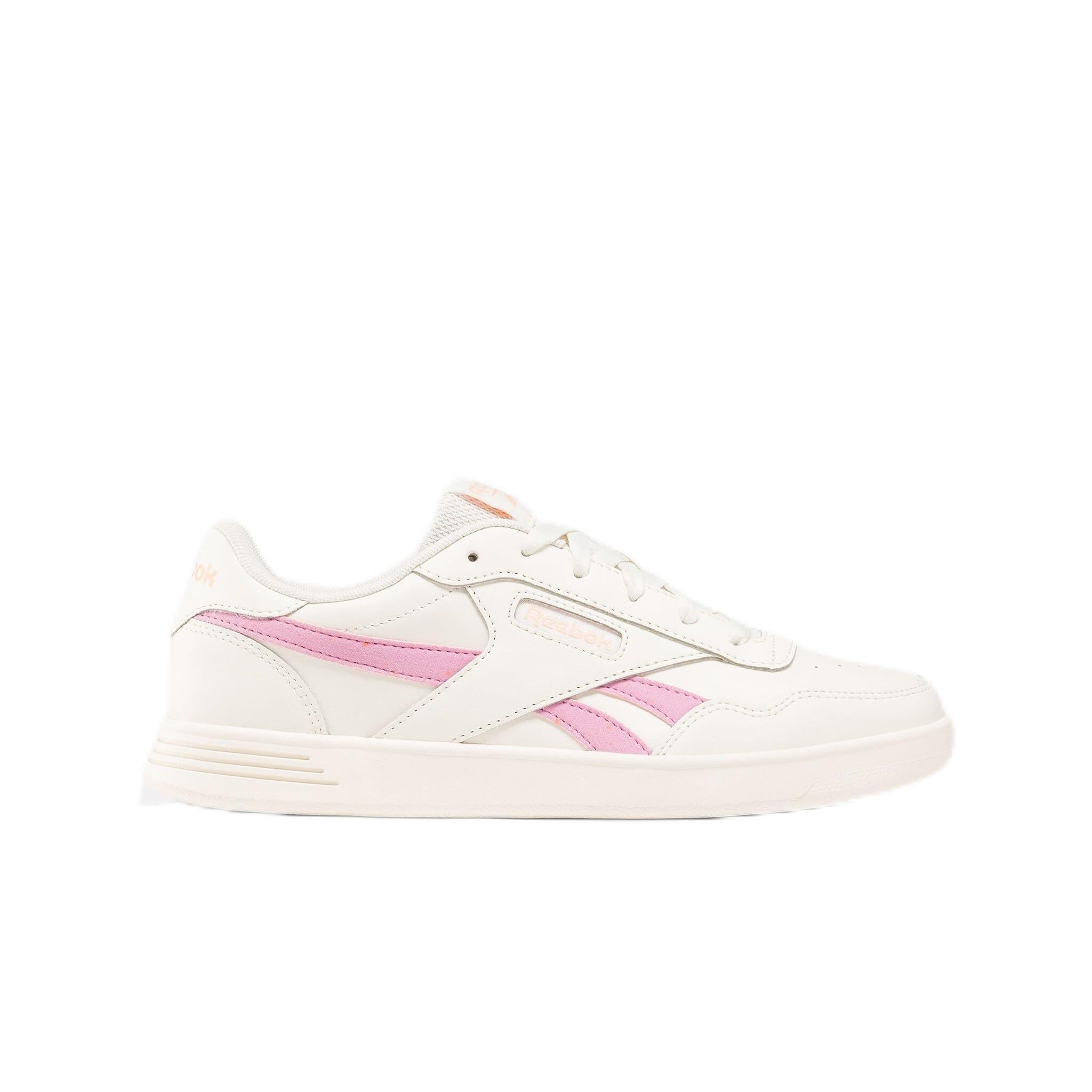 Reebok Female Adult Court Advance White/White/PEAGLO 3.5