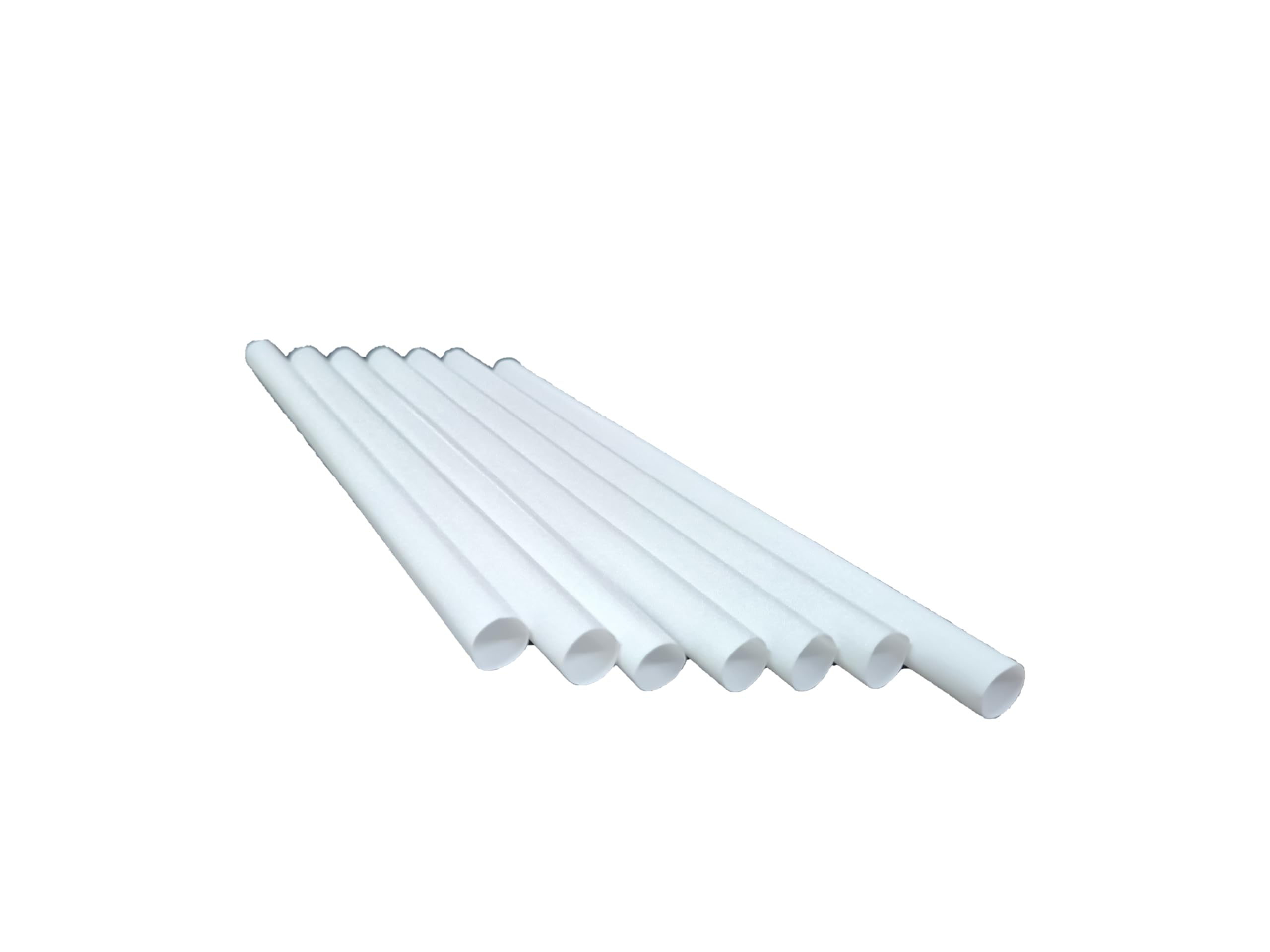 Twisty The Boba Station® 12mm White Bubble Tea Straws | Plastic Reusable Wide Straws for Coffee, Cold Drinks, Smoothies, Milkshakes, Bubble Tea, Iced Tea & More (100 Pieces)-image-3