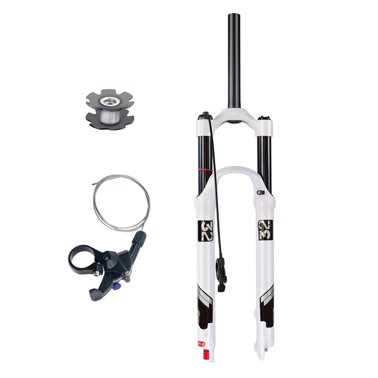 Fourche de suspension pneumatique pour VTT idéale pour le trail engagé